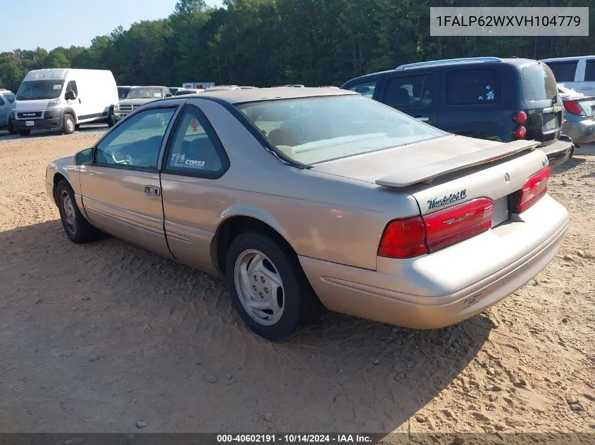 1997 Ford Thunderbird Lx VIN: 1FALP62WXVH104779 Lot: 40602191