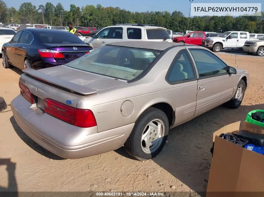 1997 Ford Thunderbird Lx VIN: 1FALP62WXVH104779 Lot: 40602191