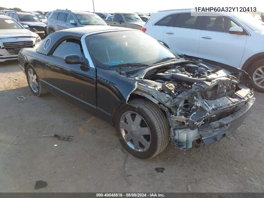 1FAHP60A32Y120413 2002 Ford Thunderbird