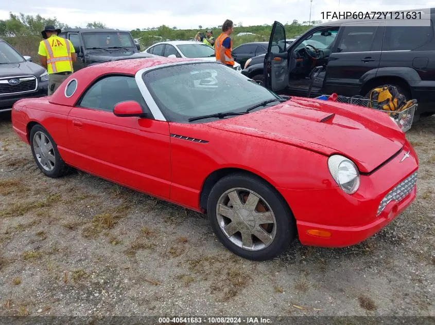 2002 Ford Thunderbird Premium VIN: 1FAHP60A72Y121631 Lot: 40541683