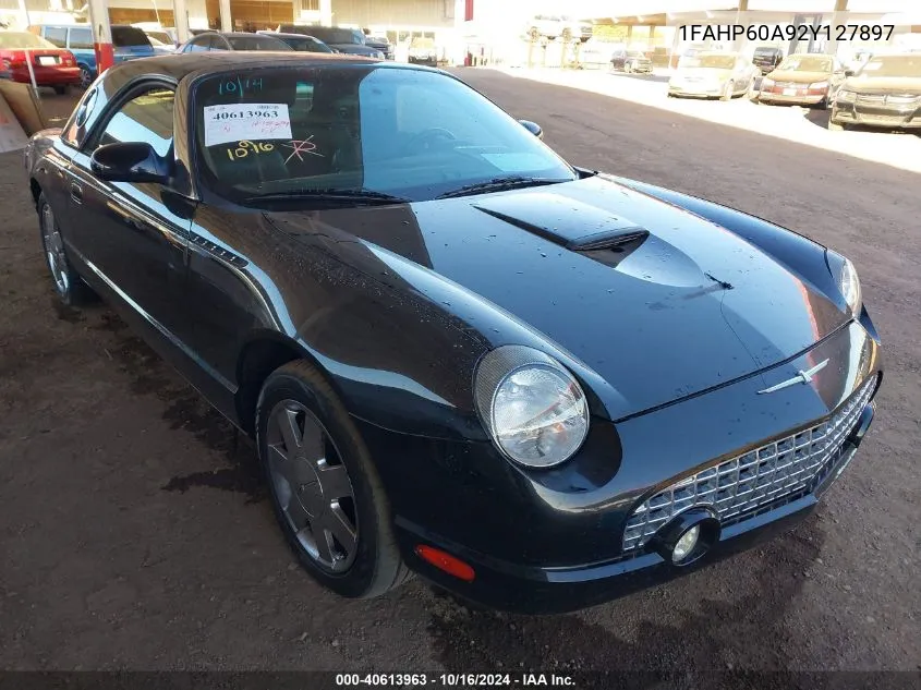 2002 Ford Thunderbird Premium VIN: 1FAHP60A92Y127897 Lot: 40613963