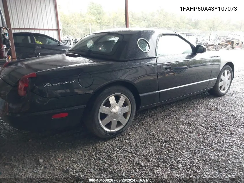 1FAHP60A43Y107073 2003 Ford Thunderbird