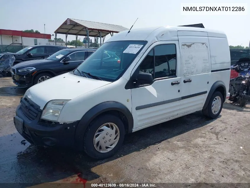 2010 Ford Transit Connect Xlt VIN: NM0LS7DNXAT012286 Lot: 40123639