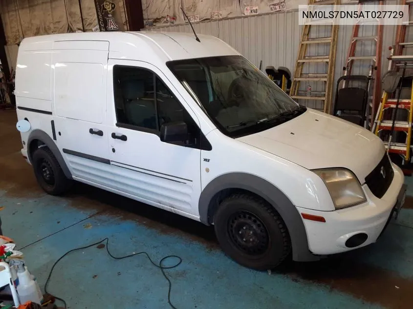 2010 Ford Transit Connect Xlt VIN: NM0LS7DN5AT027729 Lot: 40249039