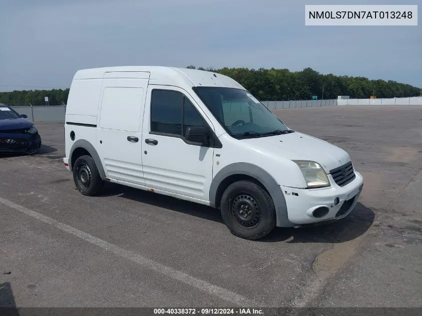 2010 Ford Transit Connect Xlt VIN: NM0LS7DN7AT013248 Lot: 40338372