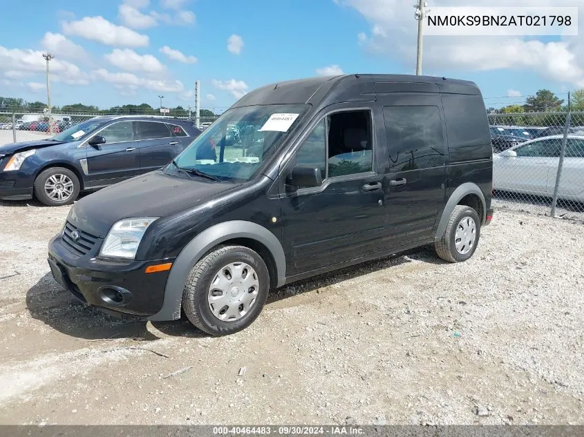 2010 Ford Transit Connect Xlt VIN: NM0KS9BN2AT021798 Lot: 40464483