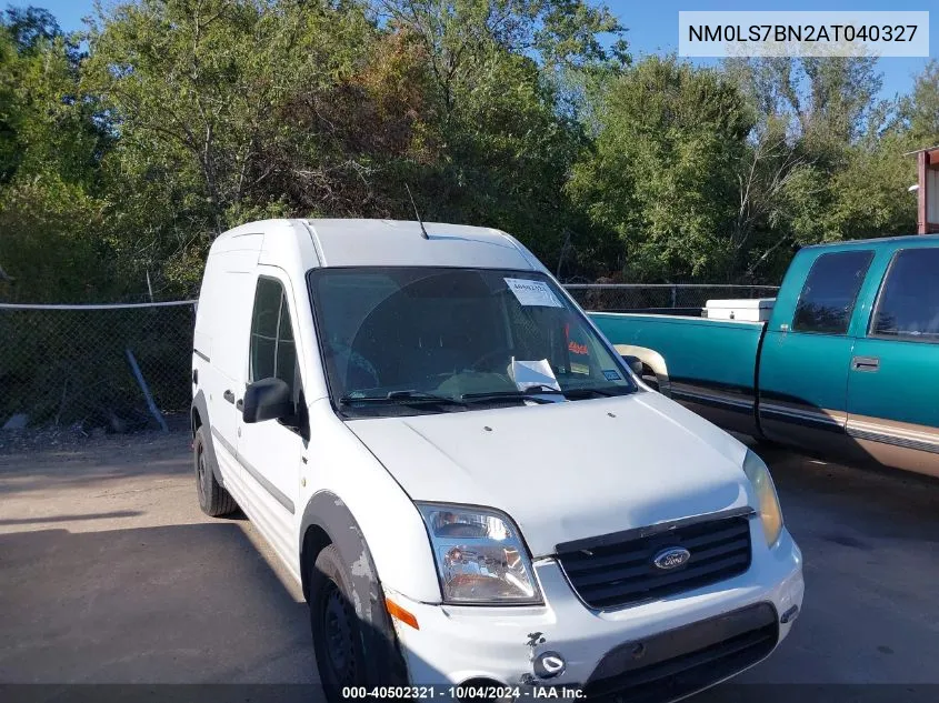 2010 Ford Transit Connect Xlt VIN: NM0LS7BN2AT040327 Lot: 40502321