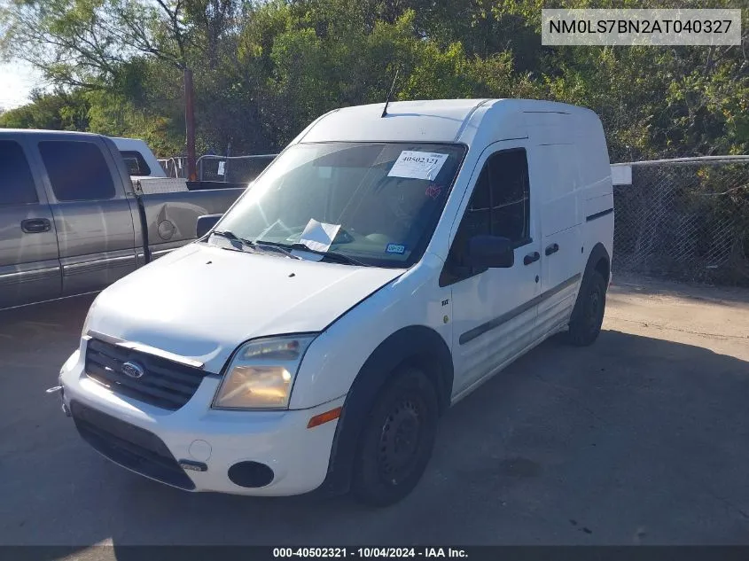 2010 Ford Transit Connect Xlt VIN: NM0LS7BN2AT040327 Lot: 40502321