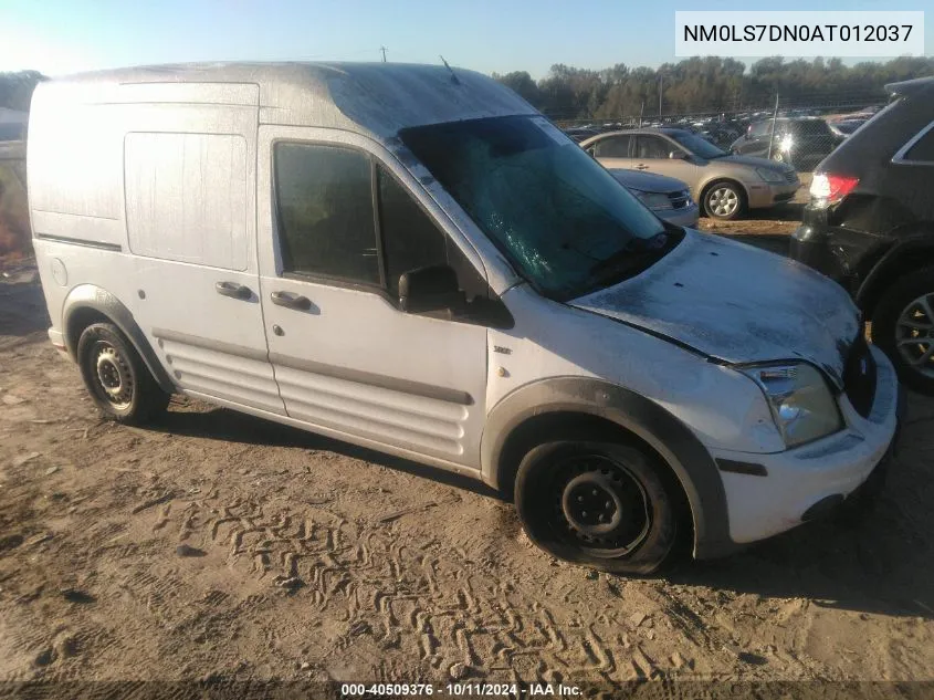 2010 Ford Transit Connect Xlt VIN: NM0LS7DN0AT012037 Lot: 40509376