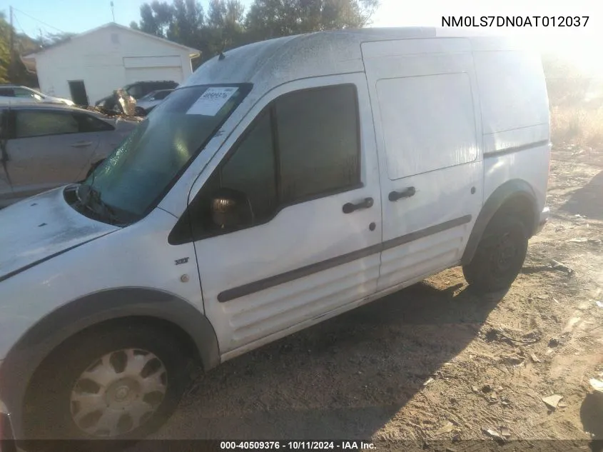 2010 Ford Transit Connect Xlt VIN: NM0LS7DN0AT012037 Lot: 40509376