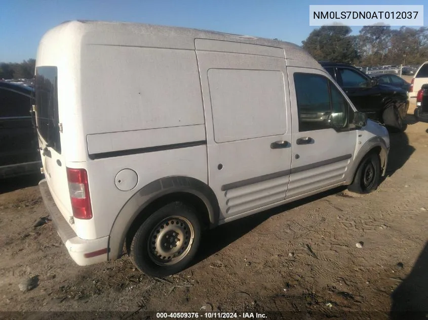 2010 Ford Transit Connect Xlt VIN: NM0LS7DN0AT012037 Lot: 40509376