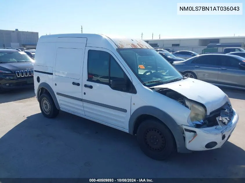 2010 Ford Transit Connect Xlt VIN: NM0LS7BN1AT036043 Lot: 40509893