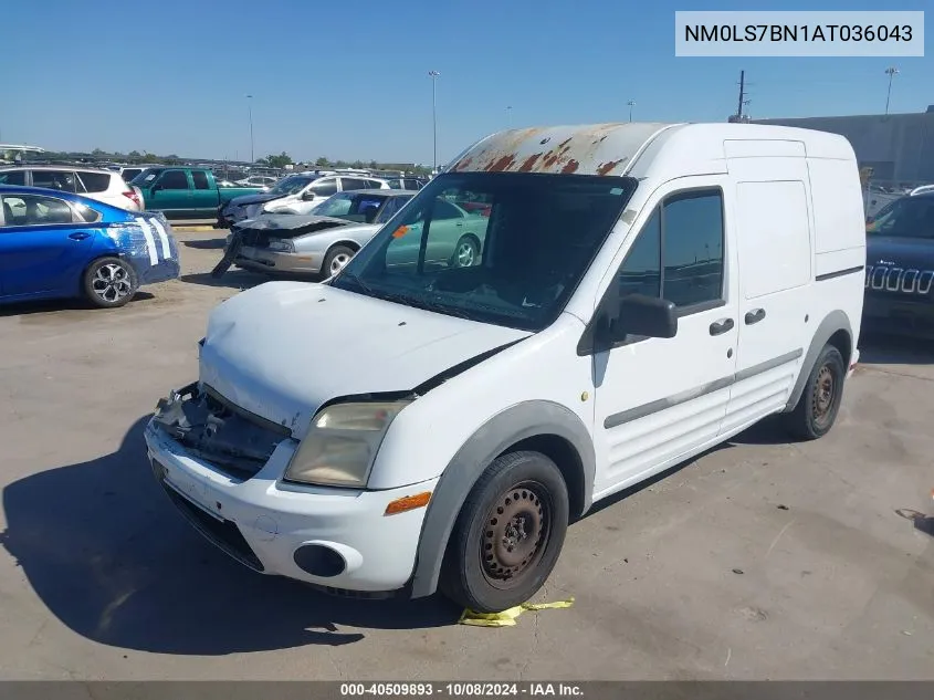 2010 Ford Transit Connect Xlt VIN: NM0LS7BN1AT036043 Lot: 40509893