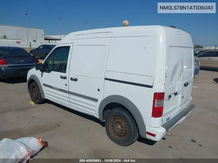 2010 Ford Transit Connect Xlt VIN: NM0LS7BN1AT036043 Lot: 40509893