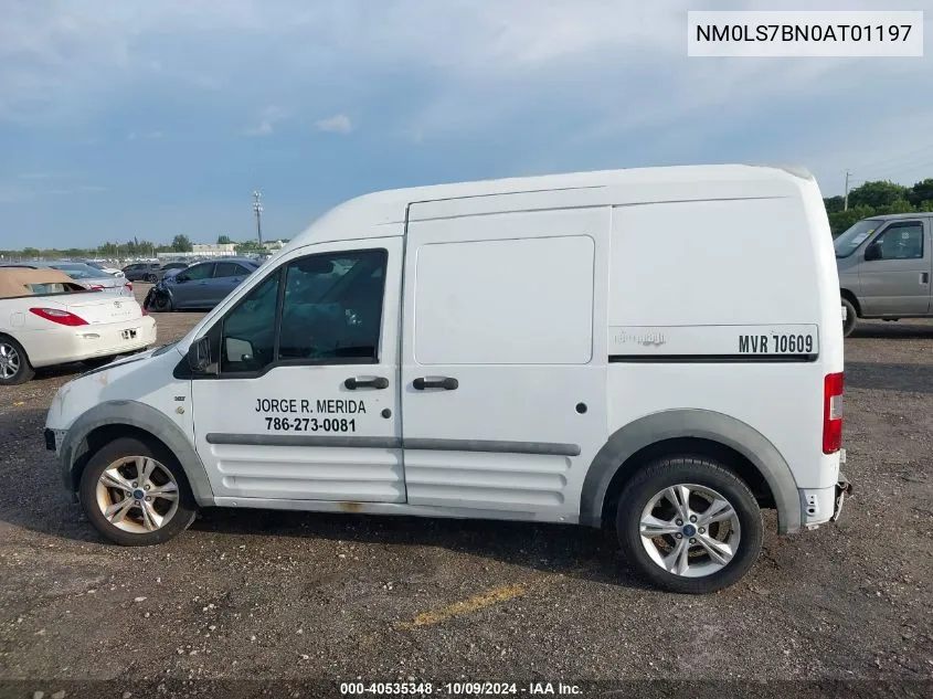 2010 Ford Transit Connect VIN: NM0LS7BN0AT01197 Lot: 40535348