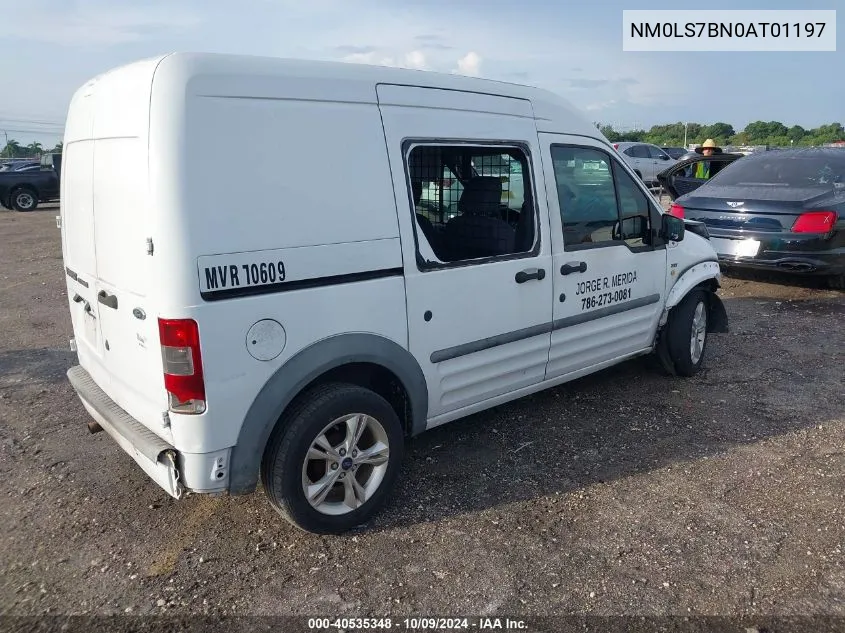 2010 Ford Transit Connect VIN: NM0LS7BN0AT01197 Lot: 40535348