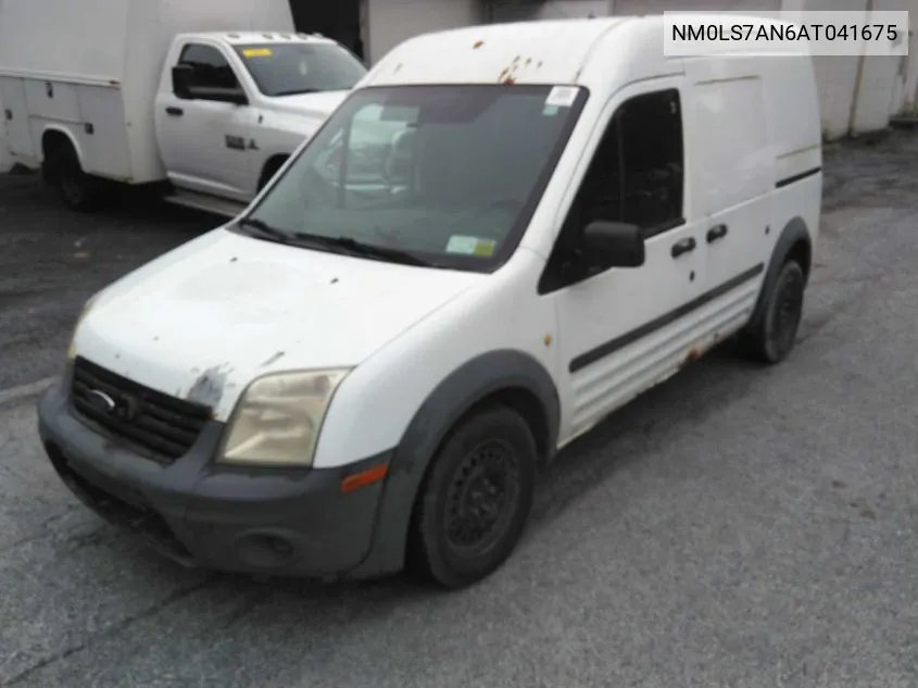 2010 Ford Transit Connect Xl VIN: NM0LS7AN6AT041675 Lot: 40556159