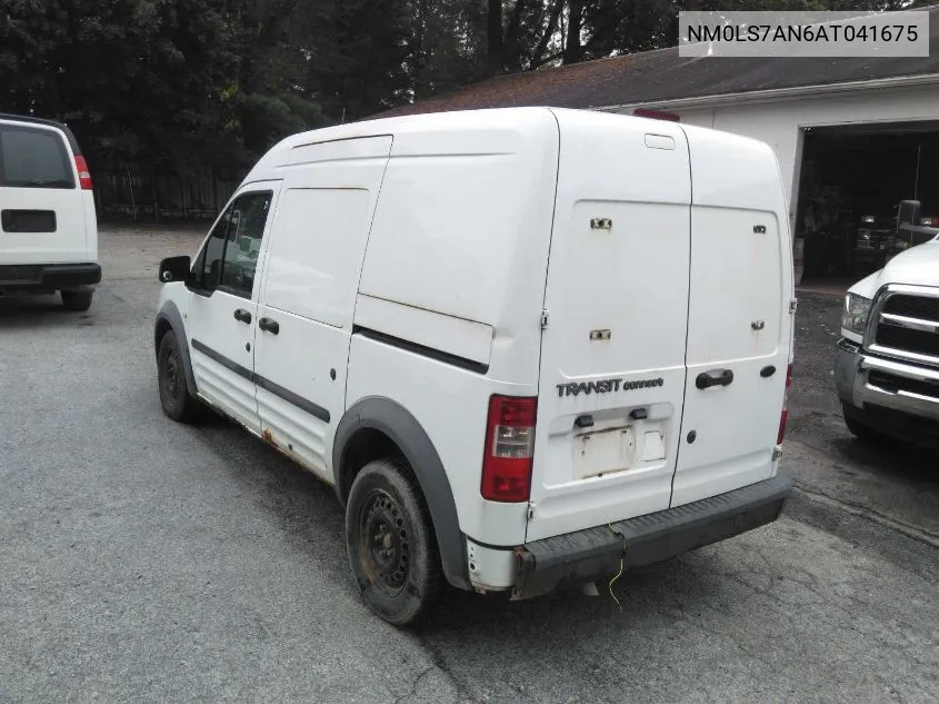 2010 Ford Transit Connect Xl VIN: NM0LS7AN6AT041675 Lot: 40556159