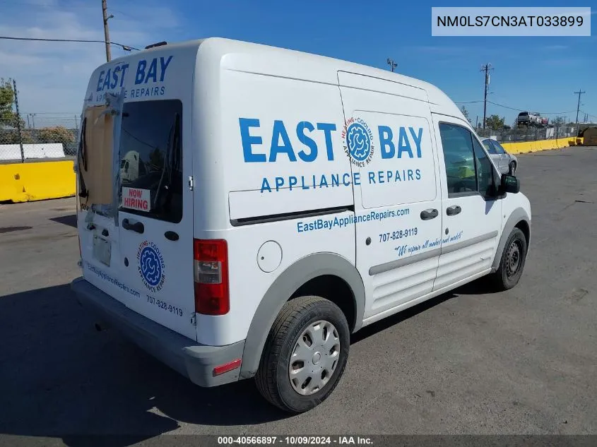 2010 Ford Transit Connect Xl VIN: NM0LS7CN3AT033899 Lot: 40566897