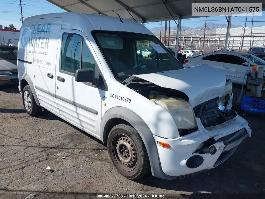 2010 Ford Transit Connect Xlt VIN: NM0LS6BN1AT041575 Lot: 40577768