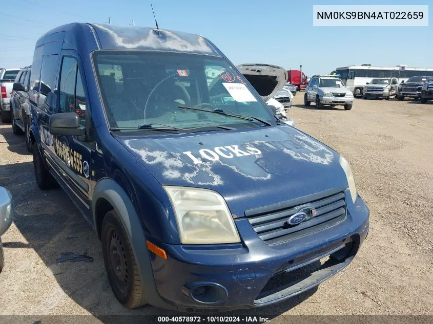 2010 Ford Transit Connect Xlt VIN: NM0KS9BN4AT022659 Lot: 40578972