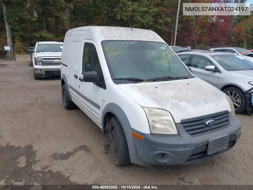 2010 Ford Transit Connect Xl VIN: NM0LS7ANXAT024197 Lot: 40592052