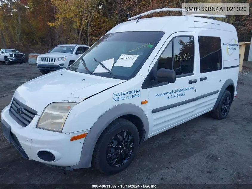 2010 Ford Transit Connect Xlt VIN: NM0KS9BN4AT021320 Lot: 40631597