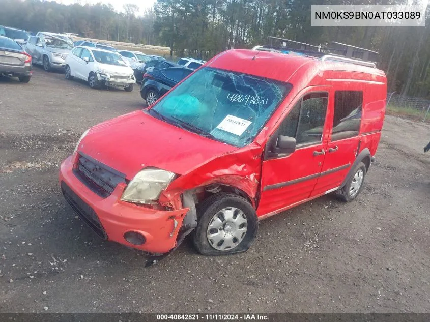 2010 Ford Transit Connect Xlt VIN: NM0KS9BN0AT033089 Lot: 40642821