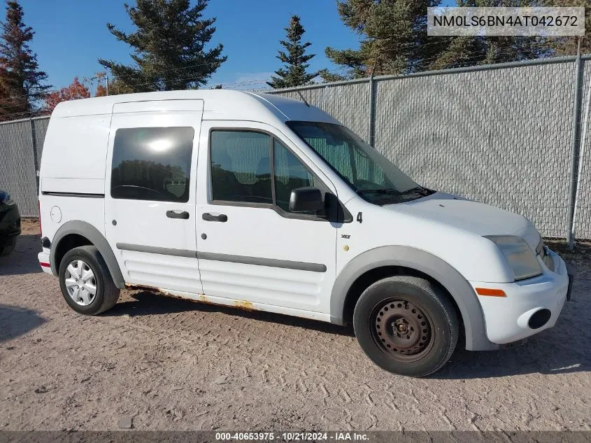 2010 Ford Transit Connect Xlt VIN: NM0LS6BN4AT042672 Lot: 40653975