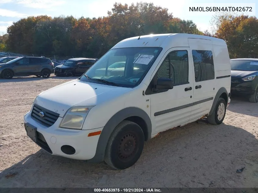 2010 Ford Transit Connect Xlt VIN: NM0LS6BN4AT042672 Lot: 40653975