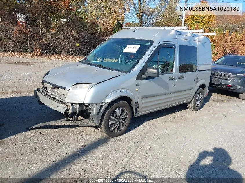 2010 Ford Transit Connect Xlt VIN: NM0LS6BN5AT020180 Lot: 40675098