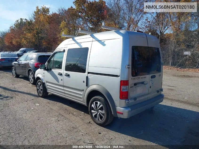 2010 Ford Transit Connect Xlt VIN: NM0LS6BN5AT020180 Lot: 40675098