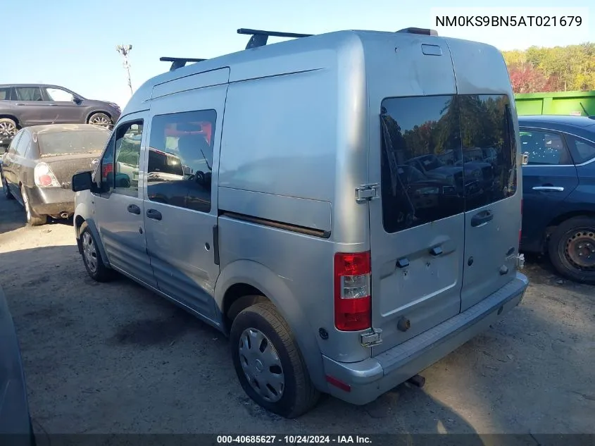 2010 Ford Transit Connect Xlt VIN: NM0KS9BN5AT021679 Lot: 40685627