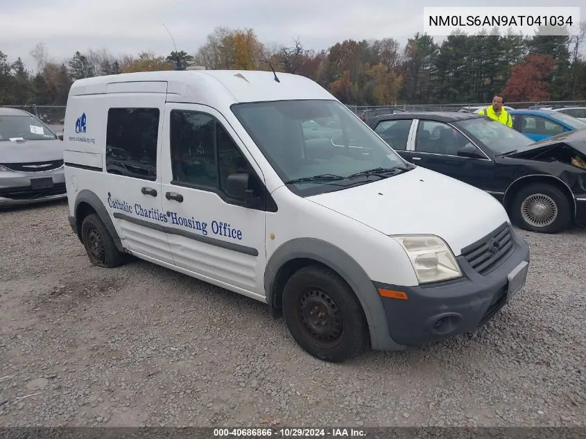 2010 Ford Transit Connect Xl VIN: NM0LS6AN9AT041034 Lot: 40686866