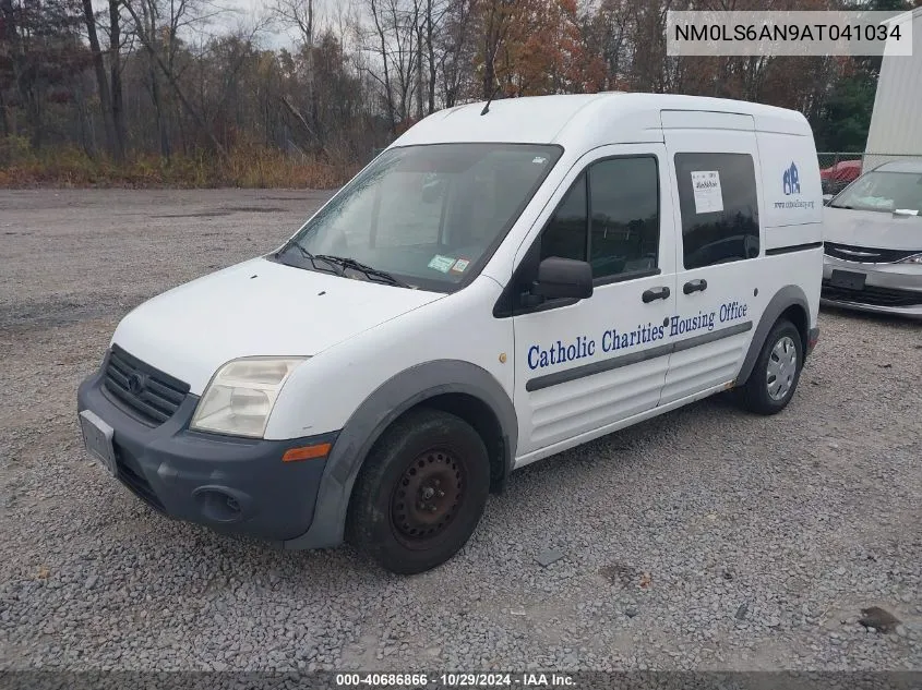 2010 Ford Transit Connect Xl VIN: NM0LS6AN9AT041034 Lot: 40686866