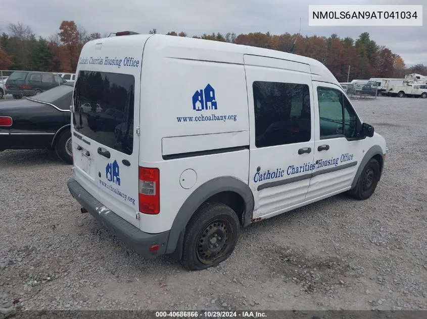 2010 Ford Transit Connect Xl VIN: NM0LS6AN9AT041034 Lot: 40686866