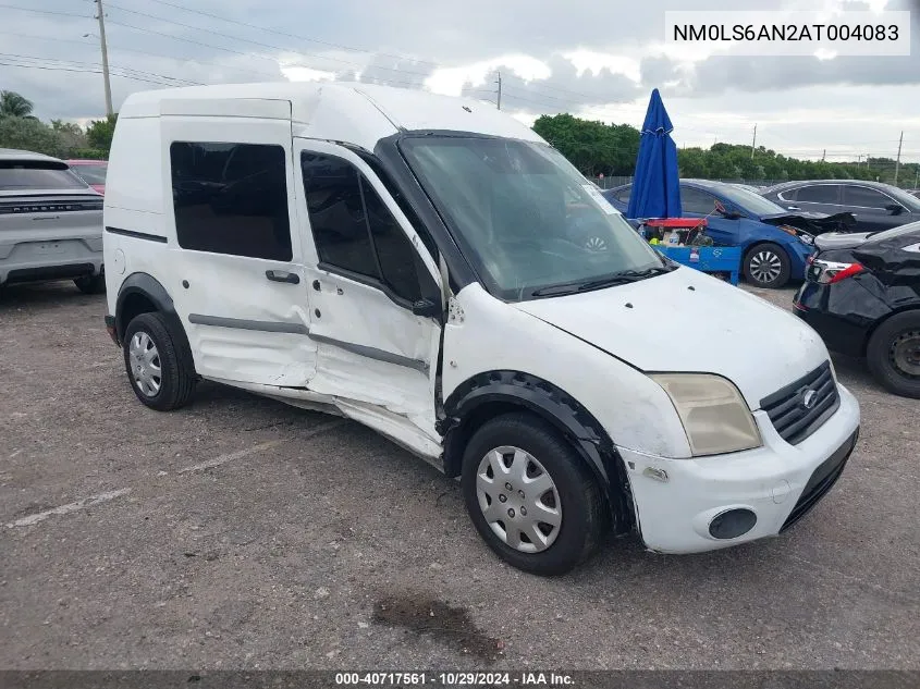 2010 Ford Transit Connect Xl VIN: NM0LS6AN2AT004083 Lot: 40717561