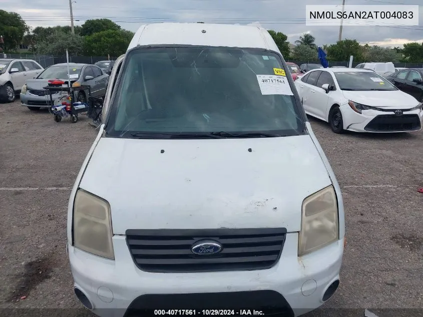 2010 Ford Transit Connect Xl VIN: NM0LS6AN2AT004083 Lot: 40717561