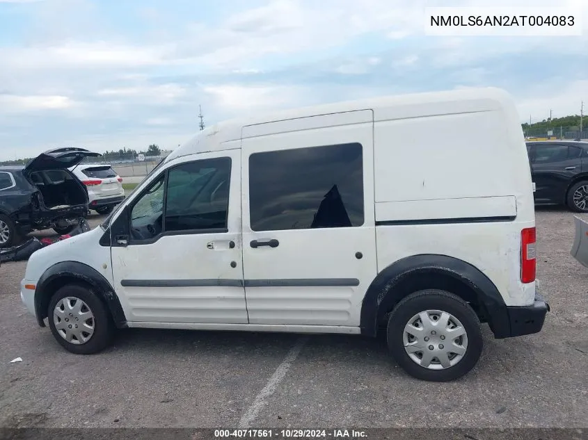 2010 Ford Transit Connect Xl VIN: NM0LS6AN2AT004083 Lot: 40717561