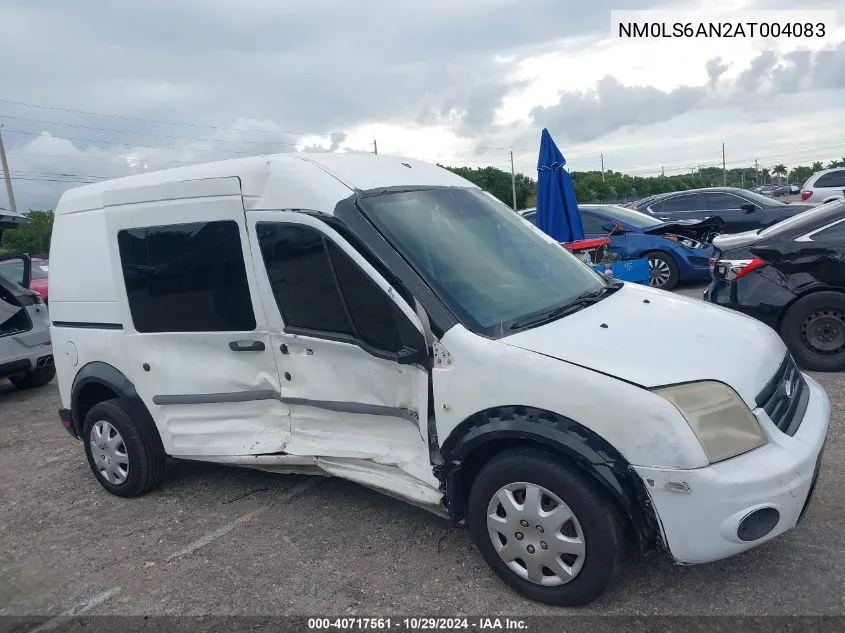 2010 Ford Transit Connect Xl VIN: NM0LS6AN2AT004083 Lot: 40717561