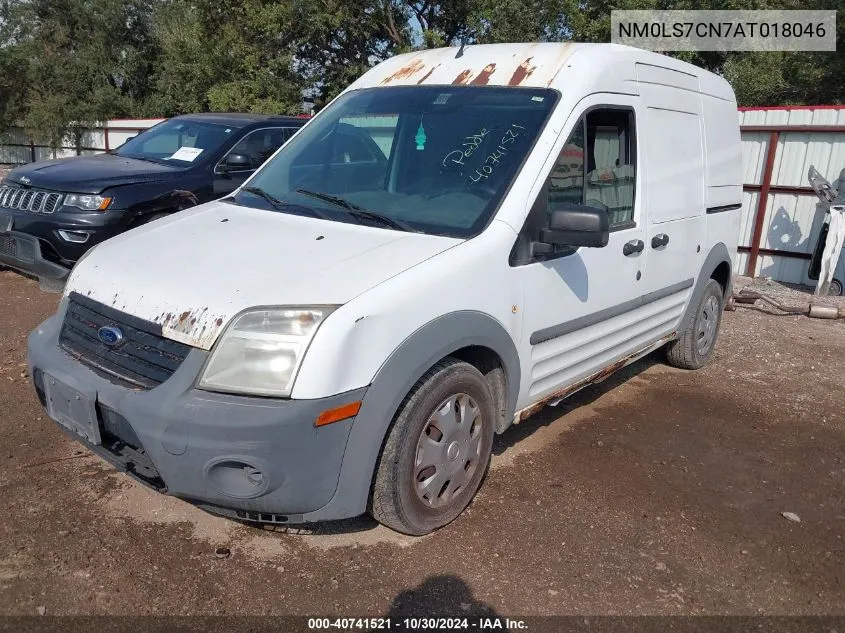 2010 Ford Transit Connect Xl VIN: NM0LS7CN7AT018046 Lot: 40741521