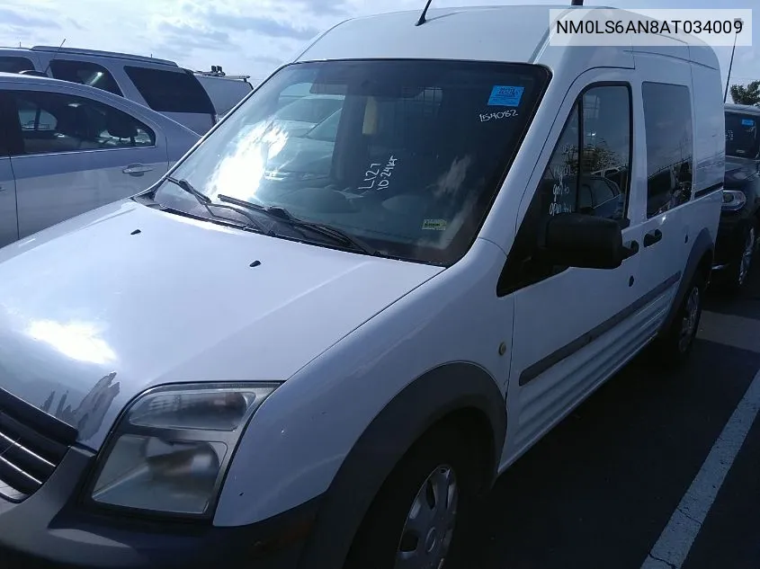 2010 Ford Transit Connect Xl VIN: NM0LS6AN8AT034009 Lot: 40775966