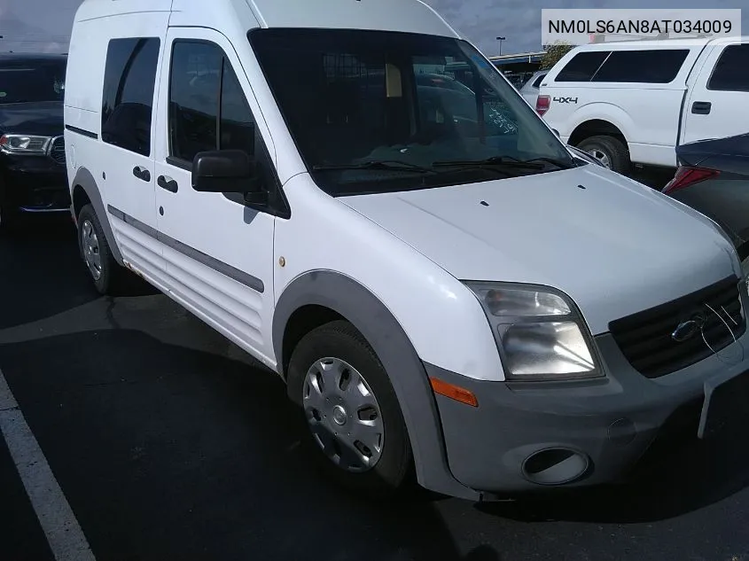 2010 Ford Transit Connect Xl VIN: NM0LS6AN8AT034009 Lot: 40775966