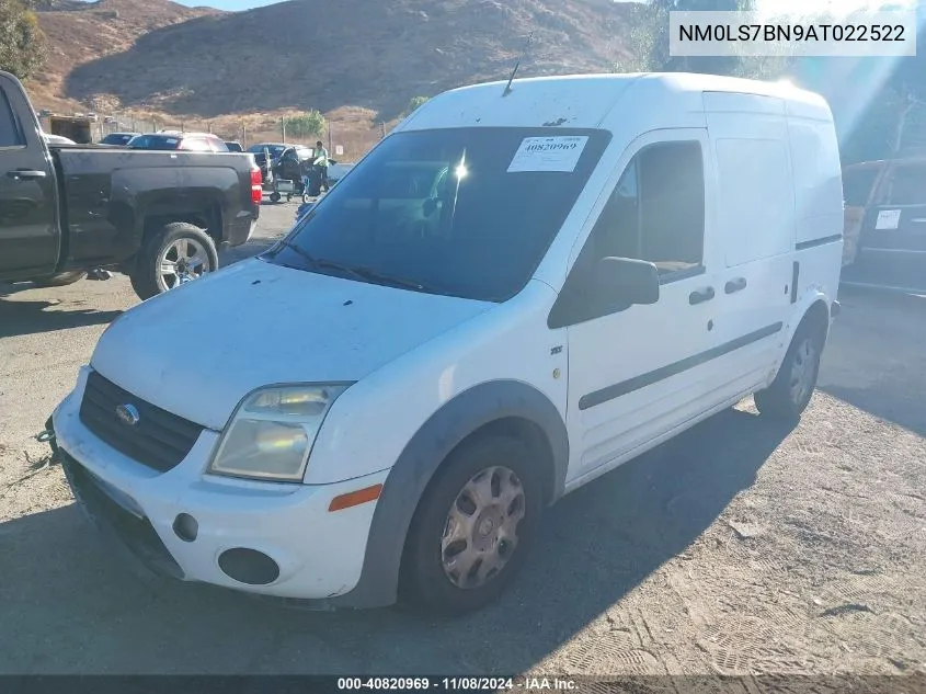 2010 Ford Transit Connect Xlt VIN: NM0LS7BN9AT022522 Lot: 40820969