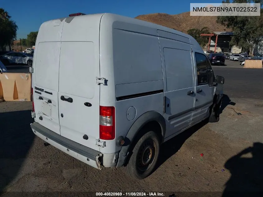 2010 Ford Transit Connect Xlt VIN: NM0LS7BN9AT022522 Lot: 40820969