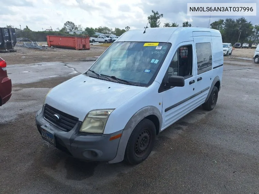 2010 Ford Transit Connect Xl VIN: NM0LS6AN3AT037996 Lot: 40826327