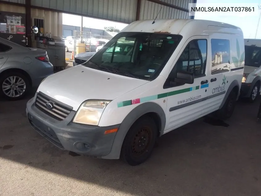 2010 Ford Transit Connect Xl VIN: NM0LS6AN2AT037861 Lot: 40840821