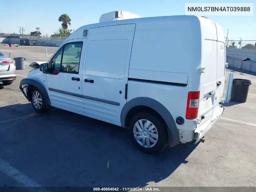 2010 Ford Transit Connect Xlt VIN: NM0LS7BN4AT039888 Lot: 40854042