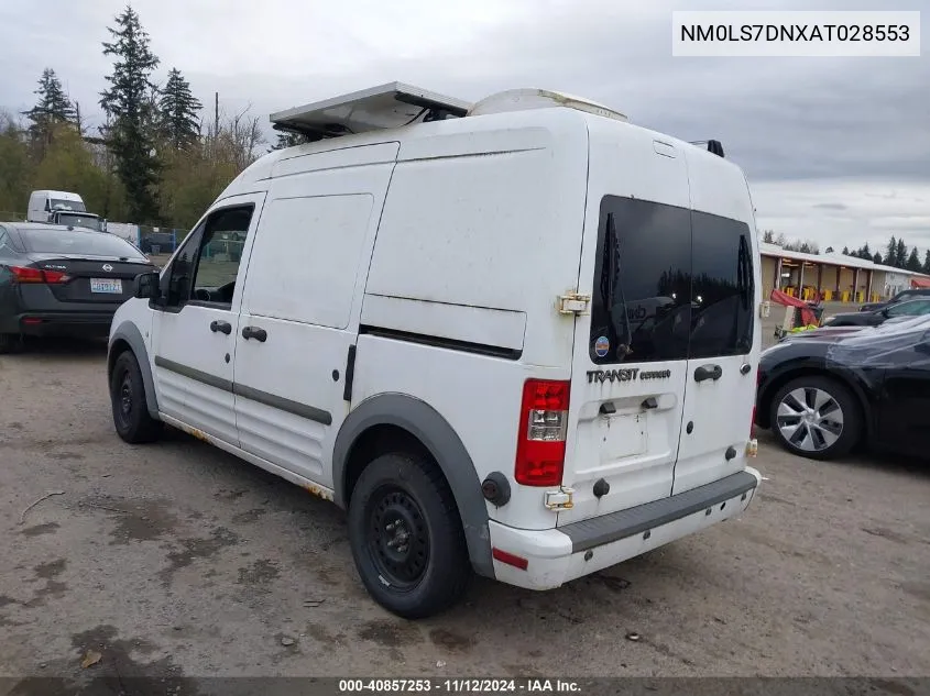 2010 Ford Transit Connect Xlt VIN: NM0LS7DNXAT028553 Lot: 40857253