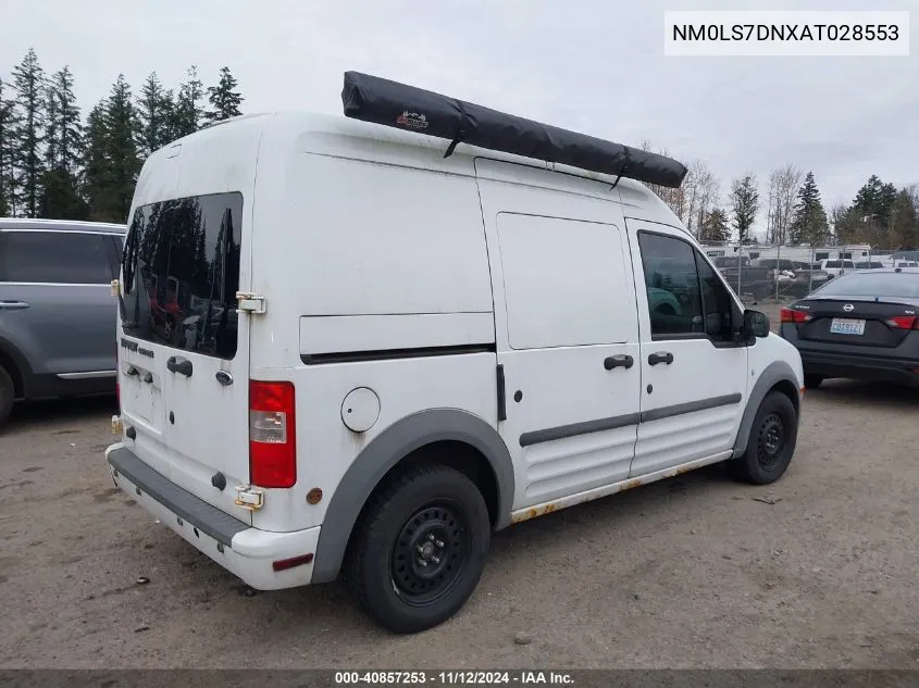 2010 Ford Transit Connect Xlt VIN: NM0LS7DNXAT028553 Lot: 40857253